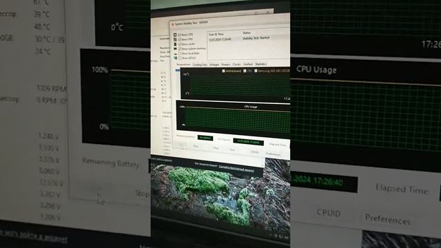GameMax Gamma 300 на Ryzen 7 5700X проверка температуры. смотреть онлайн