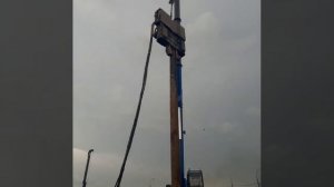 Устройство шпунта Ларсена. Услуги бурения тел. +7 (985) 185-77-77. Звоните!