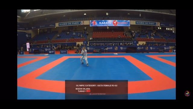 Karate Olympic Qualification Female Kata R3-G2 Best Bozan Dilara (TUR) 002 Anan Dai смотреть онлайн
