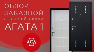 АГАТА 1 - заказная стальная дверь