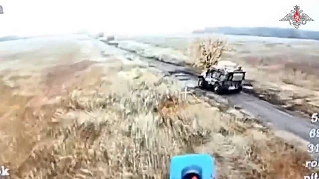 Уничтожение боевых бронированных машин ВСУ FPV-дронами