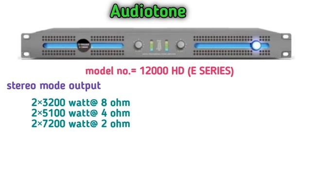 कमाल का amplifier 14000 watt output सिर्फ 12 kg का amplifier।। audiotone e series 12000 hd amplifie
