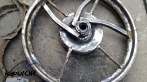 Сварные литые колёса на Днепр,Урал своими руками 2 часть