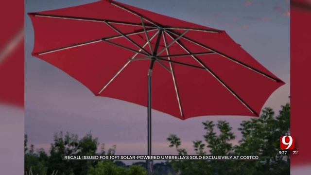 Recall Issued For Solar-Powered Umbrellas Sold At Costco смотреть онлайн