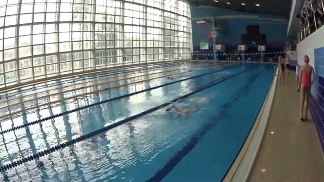 220418 вольный стиль 50 м Украинцева Ирма 1 дор Карнасевич Вика 2 дор