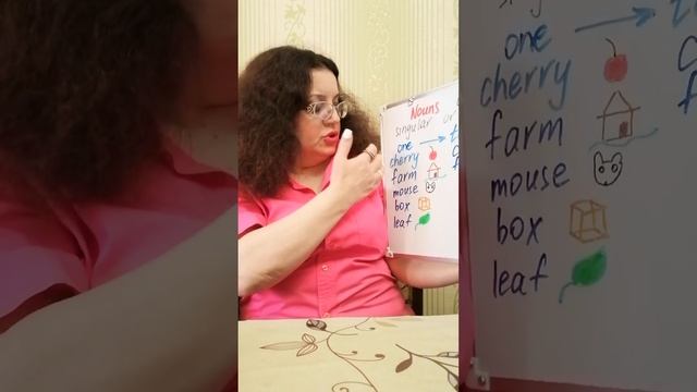Grammar material Nouns Singular or plural Отправить