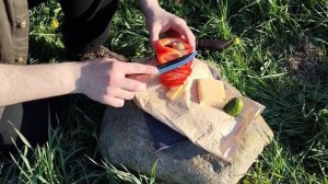 Ahti metsa knife , Bushcraft. Уютный обзор на финский нож.