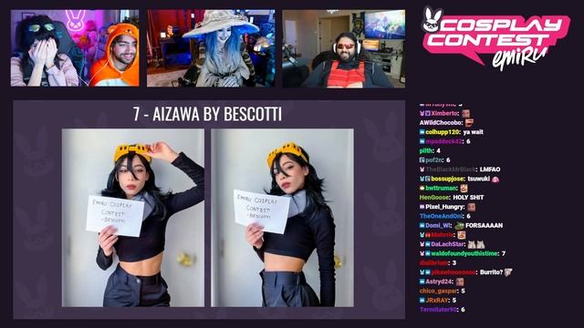 "Man! I love Burrito now" - w/ Mizkif, Emiru, Jessica Nigri, Esfand смотреть онлайн