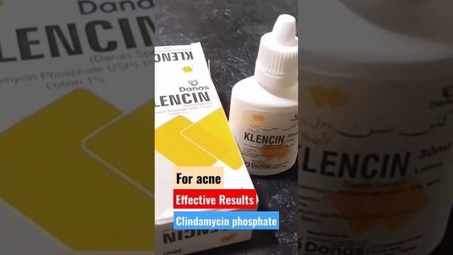 Klencin Topical Lotion 1% | clindamycin lotion uses for Acne treatment #hussainpharmacist #acne смотреть онлайн