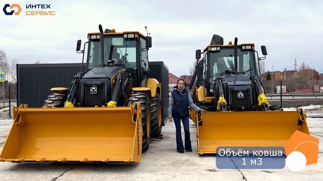 Обзор экскаваторов-погрузчиков #xcmg