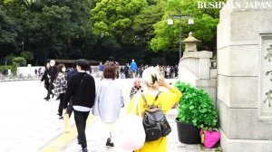 (JAPAN)Crazy Bushman Pranks in Tokyo: Best Reactions Compilation !