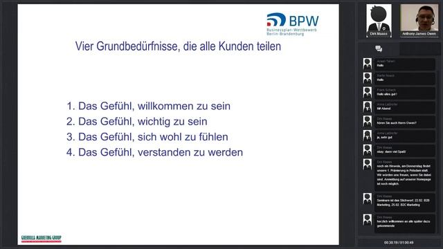 Online Seminar: Marketing