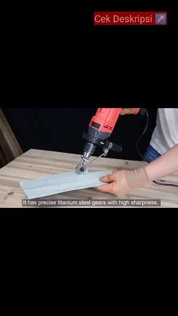 Adaptor Mesin Bor Gunting Plat Pemotong Seng смотреть онлайн