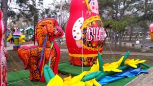 Крым, Феодосия "Масленица" в Комсомольском парке(микс) /УЛОЧКИ ФЕОДОСИИ |#Динамо #море #февраль