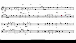 Trocando em Miúdos - Francis Hime & Chico Buarque 1978 (Sax Alto Eb) _Partitura playback_ ( 720 X 12