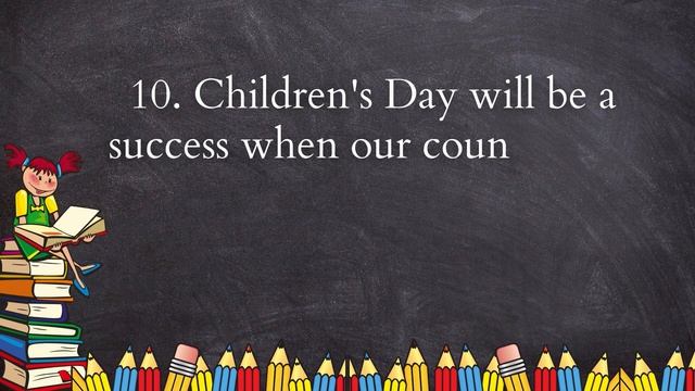 10 Lines on Children's Day in English | 14 November Speech смотреть онлайн