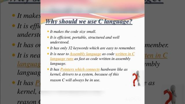C Language.ITS USE AND SYNTAX