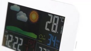 colorful wireless weather station AW005