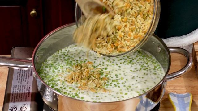 Tasty Lemon Orzo with Peas: A Burst of Flavor in Every Bite смотреть онлайн