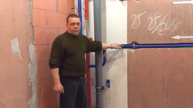 Правильная разводка труб под полотенцесушитель смотреть онлайн