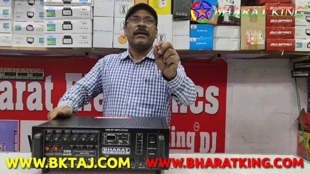 BHARAT ELECTRONICS BEST 300 WATT AMPLIFIER WITH ECHO SET ONLY-7900 BUY ON WWW.BHARATKING.COM