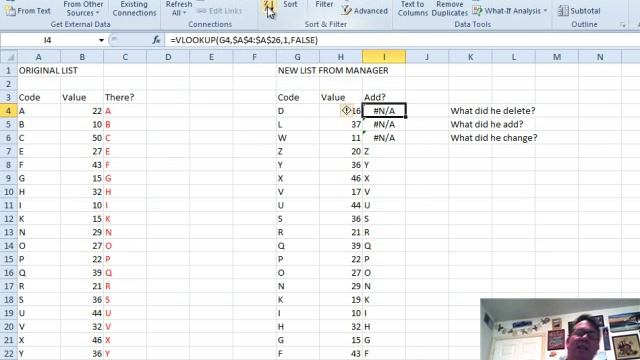 Excel - Compare 2 Lists with a VLOOKUP - Episode 1534