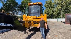 Обзор экскаватора погрузчика LGCM LGB 88H Carero мосты. Самая новая модель.