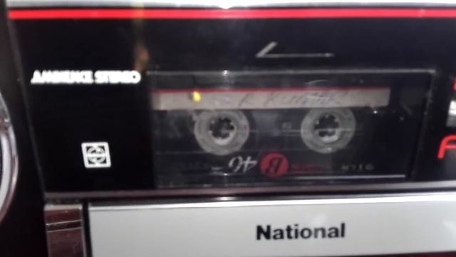 National RX-F2F steriio tape recorderambience sterio