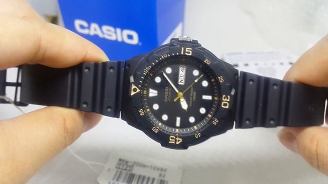 JAM TANGAN CASIO STANDARD MRW-200H-1E ORIGINAL UNBOXING *FOSFOR смотреть онлайн