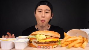 ASMR Burger King Mukbang (Whopper + Sourdough King) Whispering | EATING SOUNDS | Zach Choi ASMR