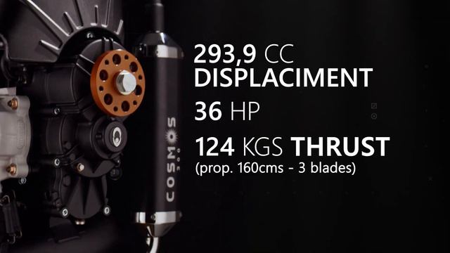 COSMOS 300 - THE NEW VITTORAZI MOTORS ENGINE - 124 KGS THRUST смотреть онлайн