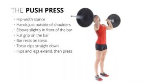 Жимовой швунг штанги/The Push Press