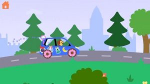 Мультики про машинки. Синий автомобиль 🚙