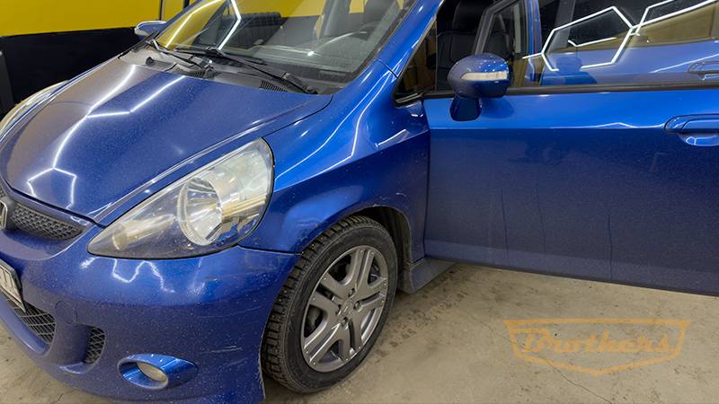 Авточехлы из экокожи для Honda Jazz (Хонда Джаз)