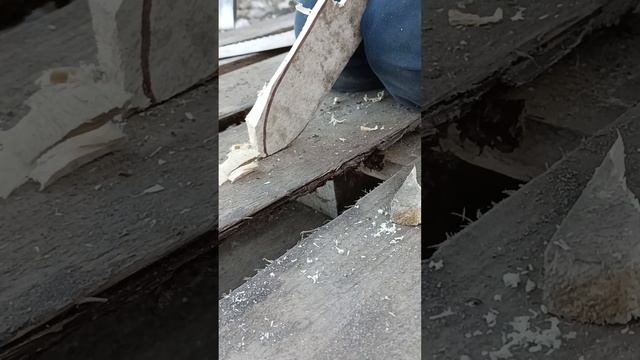подделка из дерева нож