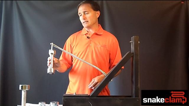 18 Inch Heavy Duty Flexible Gooseneck Arm Demonstration SnakeClamp Products смотреть онлайн