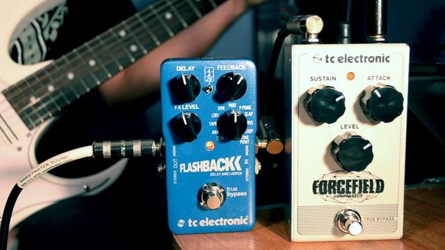 TC Electronic Forcefield Compressor & Flashback Delay Quick Demo смотреть онлайн