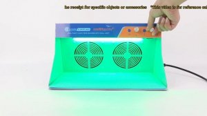 SUNSHINE S-917C mini High-purity Dust-free Machine With Dual Light