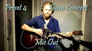 Mike Promo Preset 4 - Dean PE QM TGE Concert