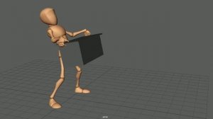 animation - weight lift reference (Autodesk Maya)