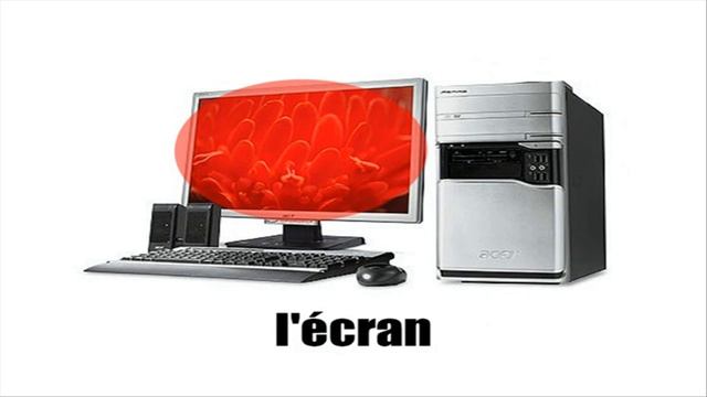 Узнать французский = L ORDINATEUR