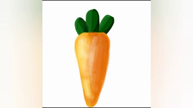 make a carrot illustation in Ibis paint x #illustration #ibispaintx #artonyoutube #desaingrafis