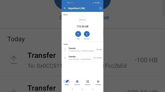 HB Sy hyper cosmos me direct id done 100 Hb trust wallet available Urdu and Hindi video