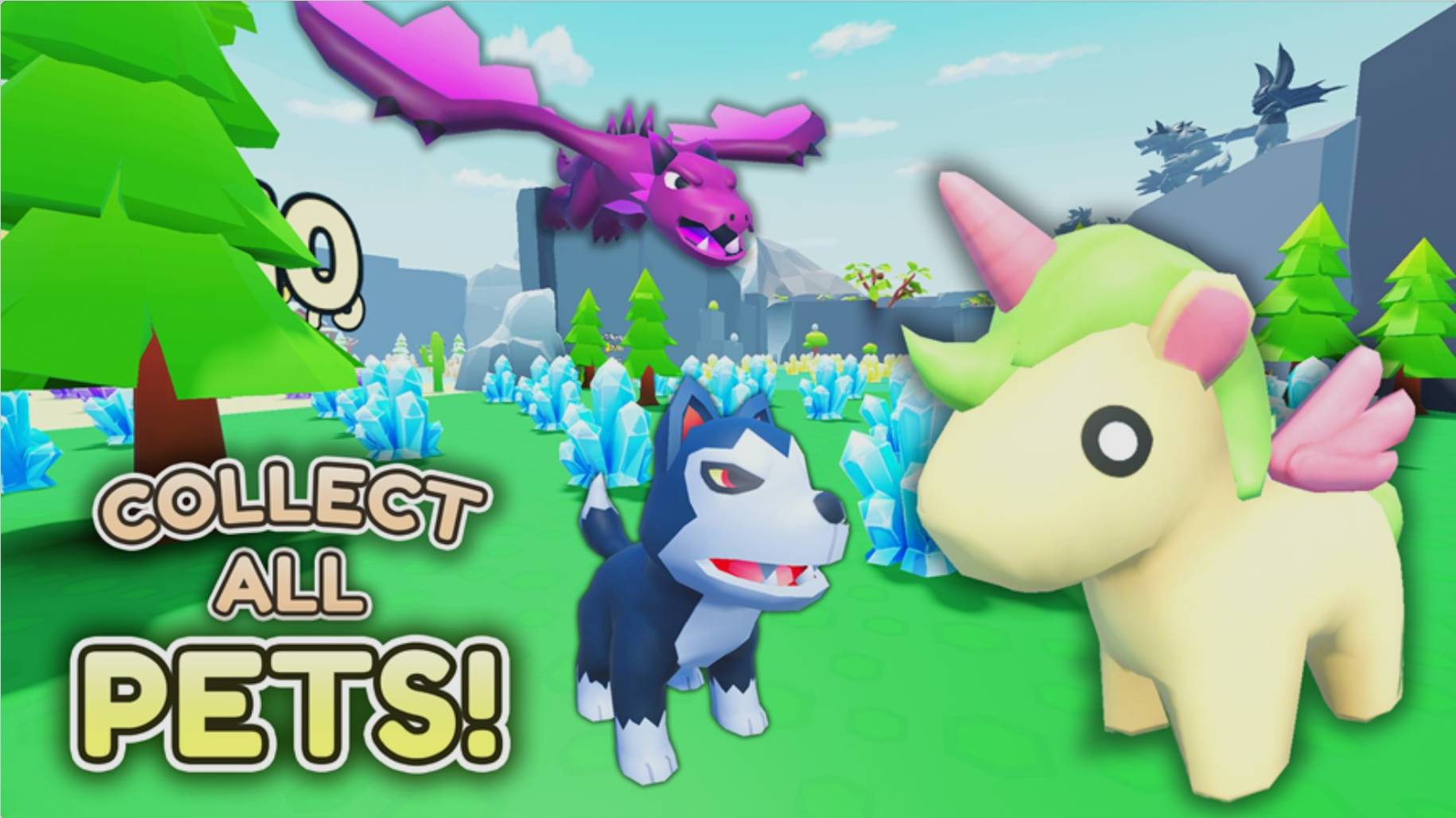 Роблокс Собери всех питомцев (Roblox Collect All Pets)