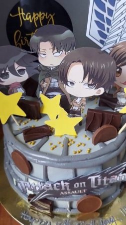 Attack on Titan Cake | September 4, 2021