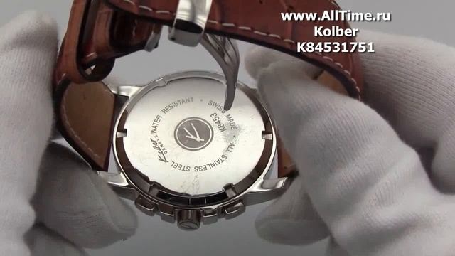 Мужские наручные швейцарские часы Kolber K84531751 смотреть онлайн