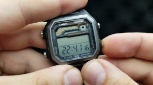 Casio WS-1600 - Review and Setting Tutorial - Module 3556