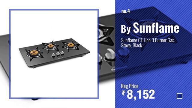 Top 10 Sunflame Gas Stoves 3 Burner [2018]: Sunflame Pearl 3 Burner Glass Top Gas Stove (Black) смотреть онлайн
