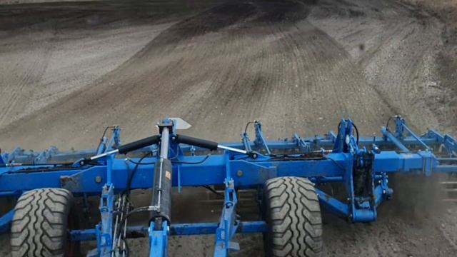 Предпосевная культивация. АгроТрансПорт. Трактор Claas Axion 950 и компактор Lemken Gigant 10/800