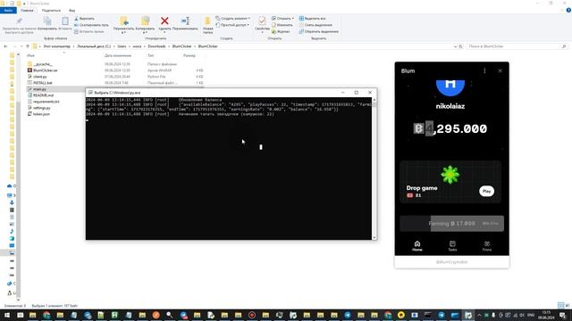 Автоматизация игры Blum с помощью Python: Полное руководство